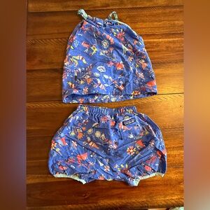 Patagonia Blue and Multicolor Patterned Shorts